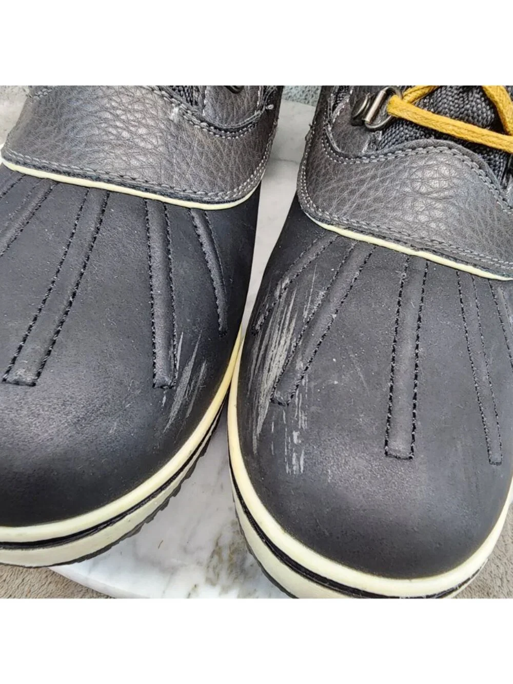 Globalwin Shoes Womens Size 10 Black Waterproof Lace Up Snow Boots *Read*